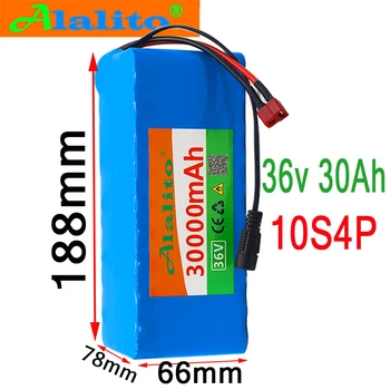 original 36V battery 10S4P 30Ah 36v 18650 battery pack 500W 42V 30000mAh for Ebike electric bicycle with BMS 
original 36V battery 10S4P 30Ah 36v 18650 battery pack 500W 42V 30000mAh for Ebike electric bicycle with BMS