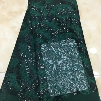 Green Color Lace Fabrics African Tulle Mesh Lace with Sequins High Quality Sequins Lace Fabric for Wedding Party
Green Color Lace Fabrics African Tulle Mesh Lace with Sequins High Quality Sequins Lace Fabric for Wedding Party
