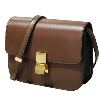 Cow Leather Tofu Bag Female 2020 New Shoulder Messenger Bag Small Square Bag Luxury Handbags Women Bags Designer 
Cow Leather Tofu Bag Female 2020 New Shoulder Messenger Bag Small Square Bag Luxury Handbags Women Bags Designer