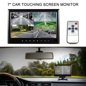7" Car Touching Screen Monitor Rear View Back Up Night Vision Security Parking Camera 18pcs IR LEDs Surveillance Cam
7" Car Touching Screen Monitor Rear View Back Up Night Vision Security Parking Camera 18pcs IR LEDs Surveillance Cam