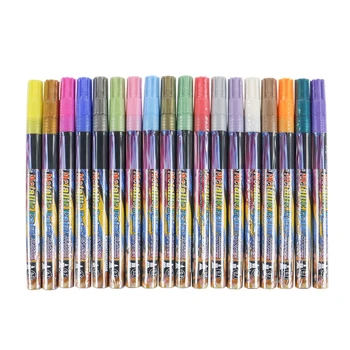 Fast Drying Marker Pen For DIY Photo Album Drawing Coloring Book Waterproof Metallic Paint Drawing Marker Pens
Fast Drying Marker Pen For DIY Photo Album Drawing Coloring Book Waterproof Metallic Paint Drawing Marker Pens