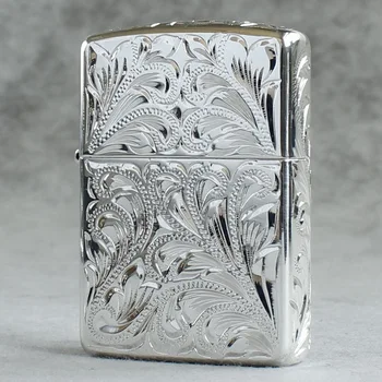 oil lighter original Kerosene lighter Platinum-plated five sides carving windproof cigarette lighter gift for men 
oil lighter original Kerosene lighter Platinum-plated five sides carving windproof cigarette lighter gift for men