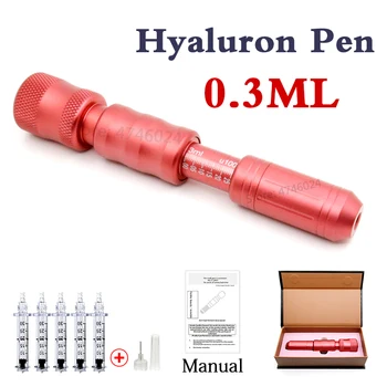 0.3ml High Pressure Hyaluron Pen Noninvasive Nebulizer Injection Pen for lip Lifting Wrinkle Removal Hyaluronic Injection pen
0.3ml High Pressure Hyaluron Pen Noninvasive Nebulizer Injection Pen for lip Lifting Wrinkle Removal Hyaluronic Injection pen