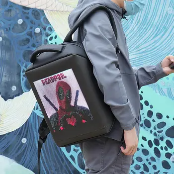 LED Backpack with Screen HD Dynamic Advertising Backpack Outdoor City Walking Billboard Bag
LED Backpack with Screen HD Dynamic Advertising Backpack Outdoor City Walking Billboard Bag