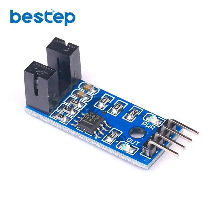 Speed Sensor Module Tacho Sensor Slot-type Optocoupler Tacho-generator Counter Module for arduino Diy Kit
Speed Sensor Module Tacho Sensor Slot-type Optocoupler Tacho-generator Counter Module for arduino Diy Kit