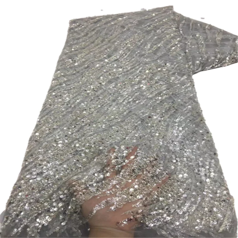 Luxury African Lace Fabric 2021 High Quality Lace Multicolor Mesh Sequin Lace Fabric For Wedding Party French Tulle Lace Fabric
Luxury African Lace Fabric 2021 High Quality Lace Multicolor Mesh Sequin Lace Fabric For Wedding Party French Tulle Lace Fabric