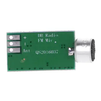 Transmitter Module 88MHZ-108MHZ 0.7-9V Mini Bug Wiretap Dictagraph Interceptor MIC V4.0 Core Board Mini Free Shipping L41F
Transmitter Module 88MHZ-108MHZ 0.7-9V Mini Bug Wiretap Dictagraph Interceptor MIC V4.0 Core Board Mini Free Shipping L41F
