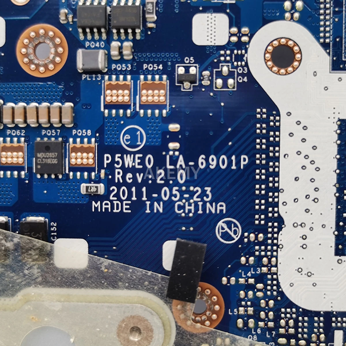 YOUKITTY for Acer Aspire 5750 5750G 5755G Laptop Motherboard P5WE0 LA-6901 MBRFF02002 Mainboard with Graphic Card Test Good