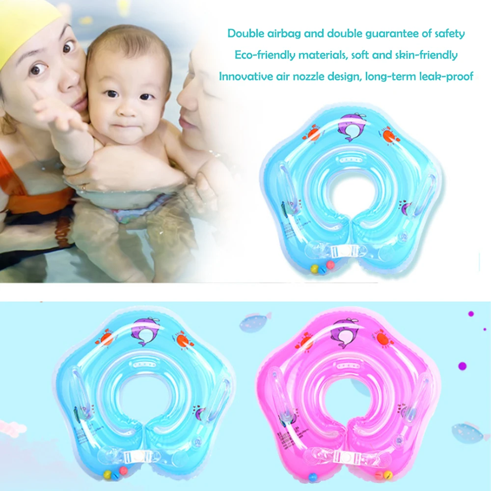 Swimming Baby Accessories Neck Ring Tube Safety Infant Float Circle for Bathing Inflatable Inflatable Water
Swimming Baby Accessories Neck Ring Tube Safety Infant Float Circle for Bathing Inflatable Inflatable Water