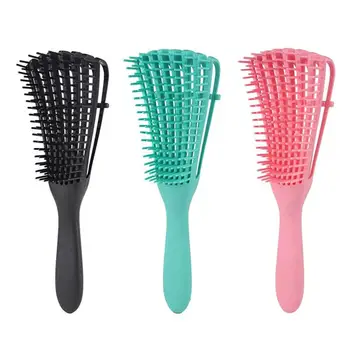 Massage Comb Scalp Massager Anti-tie Knot Detangle Hair Brush Hairdressing Tool Curved grip and matte surface makes it non-slip,
Massage Comb Scalp Massager Anti-tie Knot Detangle Hair Brush Hairdressing Tool Curved grip and matte surface makes it non-slip,