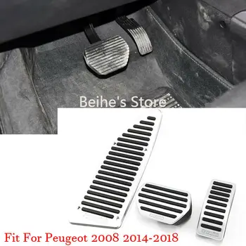 Car Alloy Accelerator Gas Brake Footrest Pedal Plate Pad Cover Fit For Peugeot 2008
Car Alloy Accelerator Gas Brake Footrest Pedal Plate Pad Cover Fit For Peugeot 2008