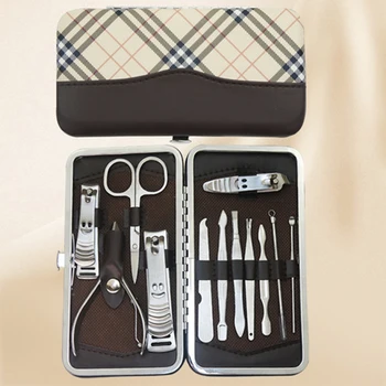 12 Pcs/set Fashion Manicure Nail Clippers Pro Nails Pedicure Set Portable Travel Hygiene Care Stainless Steel Nail Cutter Tool
12 Pcs/set Fashion Manicure Nail Clippers Pro Nails Pedicure Set Portable Travel Hygiene Care Stainless Steel Nail Cutter Tool