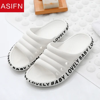 ASIFN Women's Beach Slippers Female Summer Slides Fashion Flip Flop Women Ladies Mules Non-slip Men House Soft Sole New Shoes
ASIFN Women's Beach Slippers Female Summer Slides Fashion Flip Flop Women Ladies Mules Non-slip Men House Soft Sole New Shoes