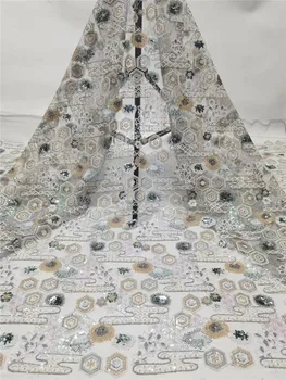 NEW Fashion Saree Europe France Lace Fabric 3D Sequins Flower Embroidery African Lace Fabrics High Quality 2019 Wedding FR62
NEW Fashion Saree Europe France Lace Fabric 3D Sequins Flower Embroidery African Lace Fabrics High Quality 2019 Wedding FR62