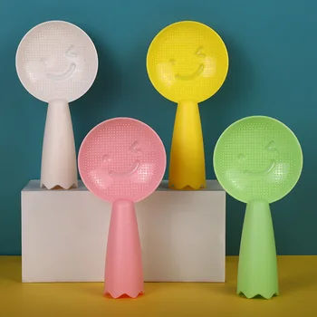 Standing Creative Smiley Face Plastic Rice Spoon Rice Shovel Rice Spoon Household Non-stick Rice Spoon Rice Cooker Spoon Rice Sp
Standing Creative Smiley Face Plastic Rice Spoon Rice Shovel Rice Spoon Household Non-stick Rice Spoon Rice Cooker Spoon Rice Sp