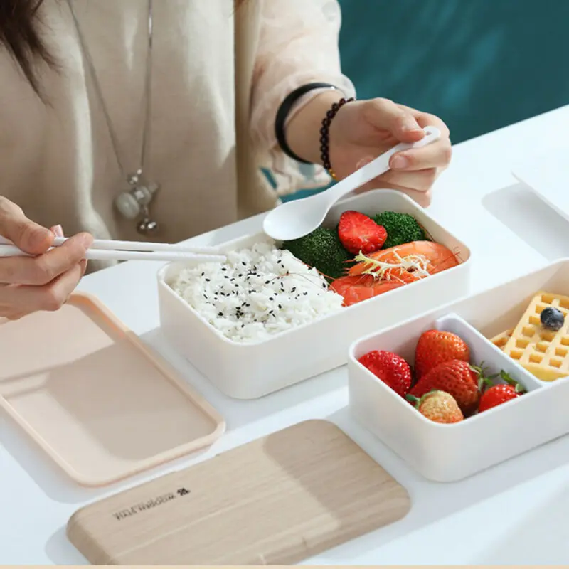 Lunch Box Portable 2Layer Durable Food Fruit Picnic Wheat Straw Microwave Bento Food Storage Container For Kid Adult
Lunch Box Portable 2Layer Durable Food Fruit Picnic Wheat Straw Microwave Bento Food Storage Container For Kid Adult