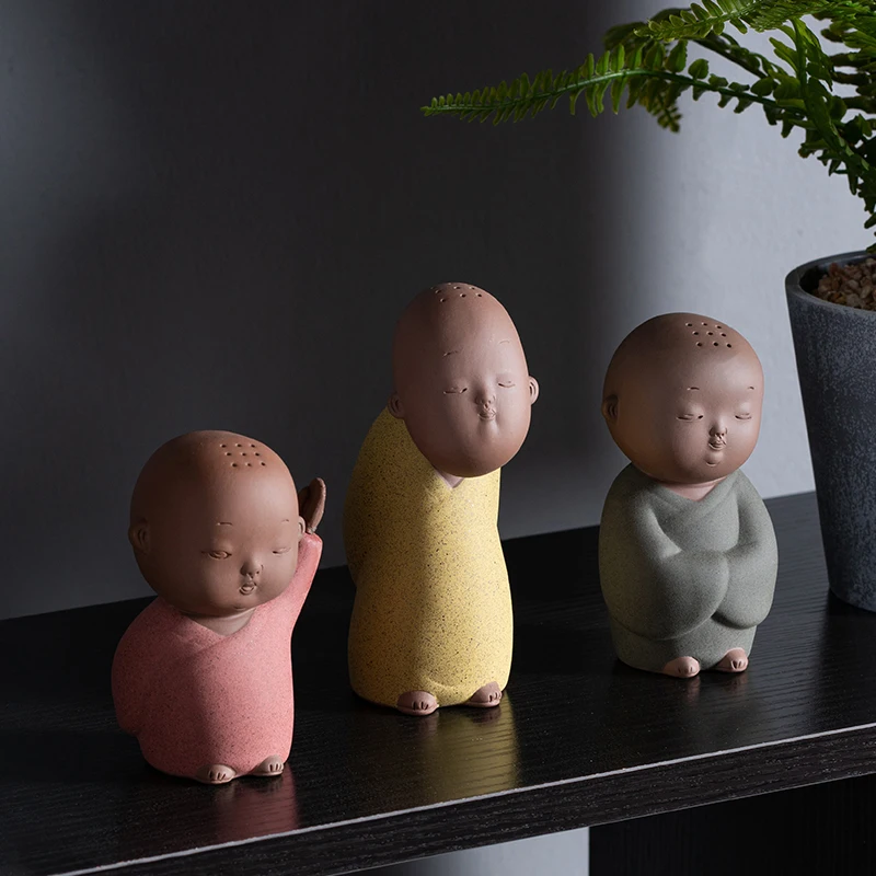 BOMAROLAN Small Buddha Statue Monk Figurine Tathagata India Yoga Mandala Gray Ceramic Crafts Decorative Ceramic Ornaments Monk
BOMAROLAN Small Buddha Statue Monk Figurine Tathagata India Yoga Mandala Gray Ceramic Crafts Decorative Ceramic Ornaments Monk