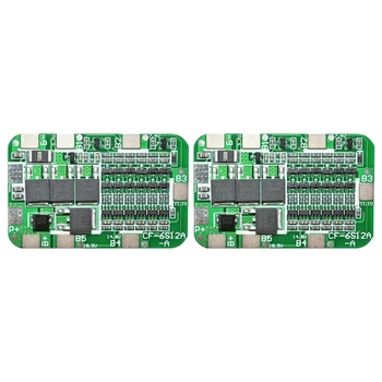2Pcs 6S 15A 24V PCB BMS Charger Protection Board for 6 18650 Li-Ion Lithium Battery Cell Module DIY Kit
2Pcs 6S 15A 24V PCB BMS Charger Protection Board for 6 18650 Li-Ion Lithium Battery Cell Module DIY Kit