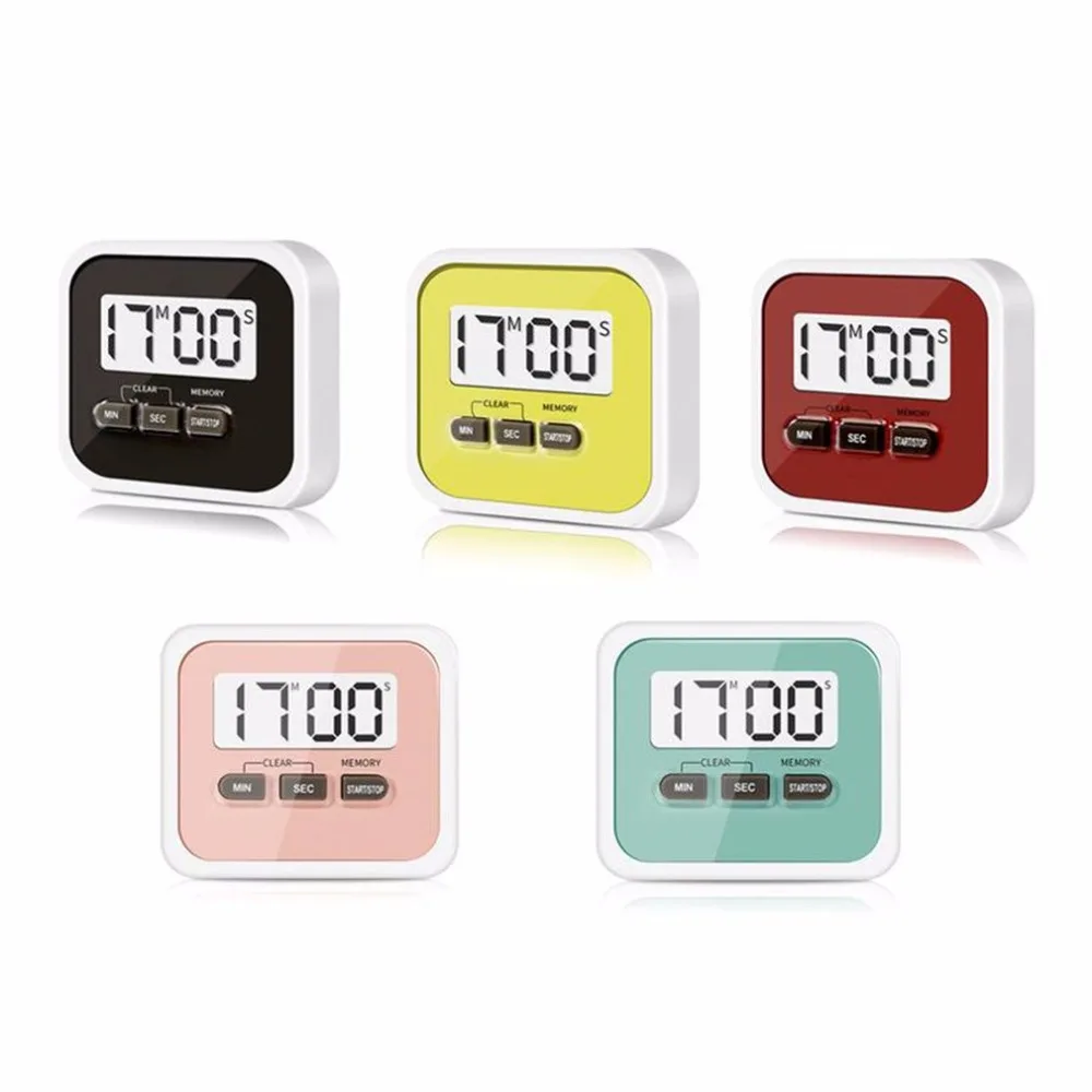 Leading Life Practical Use Digital Large LCD Display Home Kitchen Timer Electronic Kitchen Cooking Timer Stopwatch Cooking Tools
Leading Life Practical Use Digital Large LCD Display Home Kitchen Timer Electronic Kitchen Cooking Timer Stopwatch Cooking Tools