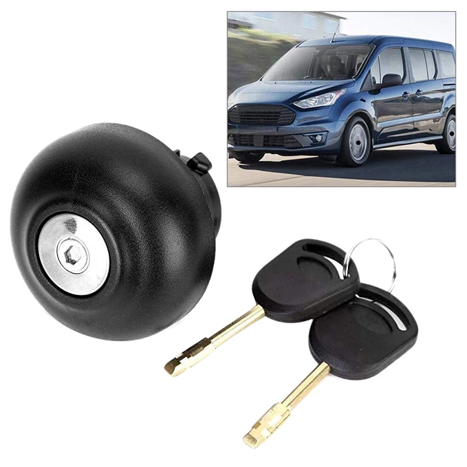 Neuer Verschluss-Tankdeckel Benzin Zwei Schlüssel für Ford Transit MK7 06-2018 Neuer Verschluss-Tankdeckel Benzin Zwei Schlüssel für Ford Transit MK7 06-2018