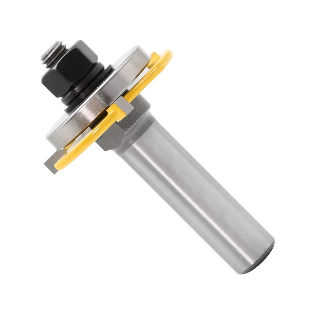2pc 8mm Shank high quality Tongue & Groove Joint Assembly Router Bit Set 3/4" Stock Wood Cutting Tool woodworking tool set
2pc 8mm Shank high quality Tongue & Groove Joint Assembly Router Bit Set 3/4" Stock Wood Cutting Tool woodworking tool set