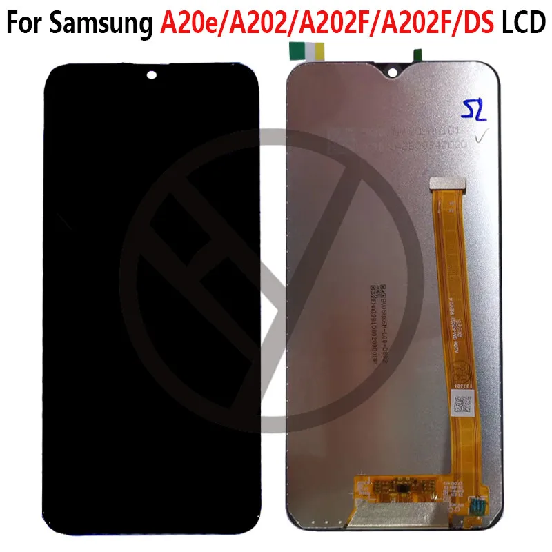 For Samsung Galaxy A20e A202 A202F A202DS Display Touch Screen Digitizer Assembly A202 A202F/DS For SAMSUNG A20e LCD
For Samsung Galaxy A20e A202 A202F A202DS Display Touch Screen Digitizer Assembly A202 A202F/DS For SAMSUNG A20e LCD
