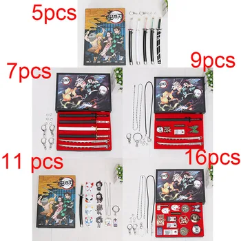 Demon Slayer Kimetsu No Yaiba Kamado Tanjirou Nezuko Tsuyuri Kanawo Ubuyashiki Kiriya Pendant Necklace Keyring Accessories Toys 
Demon Slayer Kimetsu No Yaiba Kamado Tanjirou Nezuko Tsuyuri Kanawo Ubuyashiki Kiriya Pendant Necklace Keyring Accessories Toys