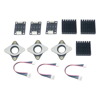 3 Lots NEMA17 Stepper Motor TL-Smoothers with Stepper Motor Vibration Damper and Heatsink for 3D Printer Part
3 Lots NEMA17 Stepper Motor TL-Smoothers with Stepper Motor Vibration Damper and Heatsink for 3D Printer Part