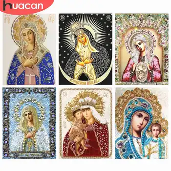 HUACAN Full Square Diamond Painting Religious DIY Diamond Embroidery Religion Icon Picture Of Rhinestone Diamond Mosaic Madonna
HUACAN Full Square Diamond Painting Religious DIY Diamond Embroidery Religion Icon Picture Of Rhinestone Diamond Mosaic Madonna