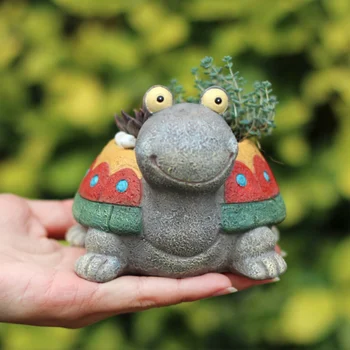 Creative Cartoon Succulent Plant Flower Pot Resin Tree Trunk Landscape With Squirrel Figurine for Home Garden Decoration -
Creative Cartoon Succulent Plant Flower Pot Resin Tree Trunk Landscape With Squirrel Figurine for Home Garden Decoration -