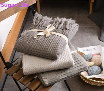 Nordic style Solid color Blanket Knitting wool blanket embossed waffle blanket Shawl Portable Warm Sofa Bed Fleece Knitted Solid
Nordic style Solid color Blanket Knitting wool blanket embossed waffle blanket Shawl Portable Warm Sofa Bed Fleece Knitted Solid