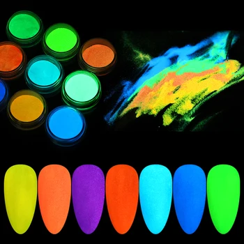 1 Box Ultrafine Fluorescent Nail Powder Neon Phosphor Colorful Nail Art Glitter Pigment 3D Glow Luminous Dust Decorations
1 Box Ultrafine Fluorescent Nail Powder Neon Phosphor Colorful Nail Art Glitter Pigment 3D Glow Luminous Dust Decorations