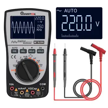 Upgrade 2 in 1 Digital Storage Scopemeter Multimeter Voltage /Current/Resistance Automatic Waveform Capture Test Tools
Upgrade 2 in 1 Digital Storage Scopemeter Multimeter Voltage /Current/Resistance Automatic Waveform Capture Test Tools