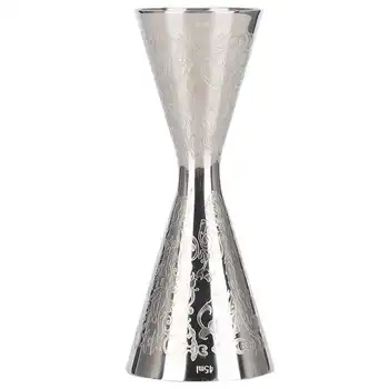 30ml 45ml Beautiful Stainless Steel Jigger with Scale Drink Wine Measuring Cup Bar Accessories Cocktail Shaker Bar Measure Cup
30ml 45ml Beautiful Stainless Steel Jigger with Scale Drink Wine Measuring Cup Bar Accessories Cocktail Shaker Bar Measure Cup