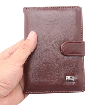 Fashion Hasp Passport Covers Holder Multi-Function PU Leather Solid Color Business Men ID Bank Card Wallet Travel Accessories
Fashion Hasp Passport Covers Holder Multi-Function PU Leather Solid Color Business Men ID Bank Card Wallet Travel Accessories