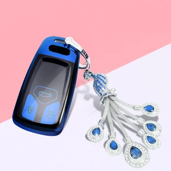 Car Key Cover Case Protection for Audi A4 new A4L A5 A6L QT S5 S7 Q7 TTS Audi Keychain Car Accessories Decoration Key Case Ring
Car Key Cover Case Protection for Audi A4 new A4L A5 A6L QT S5 S7 Q7 TTS Audi Keychain Car Accessories Decoration Key Case Ring