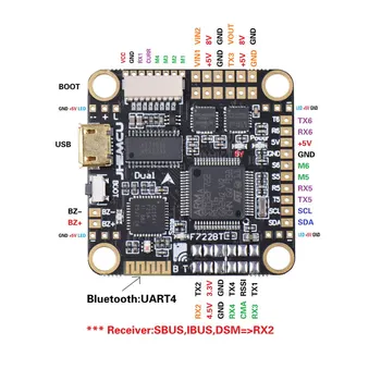 JHEMCU F7BT Dual Flight Control OSD BEC 5V 8V Control Dual Gyroscope Betaflight for DJIVTX for FPV Race Drone Quadcopter
JHEMCU F7BT Dual Flight Control OSD BEC 5V 8V Control Dual Gyroscope Betaflight for DJIVTX for FPV Race Drone Quadcopter