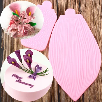 Calla Lily Tulip Leaf Vein Silicone Molds Flower Petal Fondant Mould Cake Decorating Tools Clay Candy Chocolate Moulds
Calla Lily Tulip Leaf Vein Silicone Molds Flower Petal Fondant Mould Cake Decorating Tools Clay Candy Chocolate Moulds