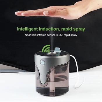 Gesture Smart Sensor Atomization Spray Mobile Phone Alcohol Sprayer Non-contact Hand Washing Sensor Hand Washing Without Battery
Gesture Smart Sensor Atomization Spray Mobile Phone Alcohol Sprayer Non-contact Hand Washing Sensor Hand Washing Without Battery