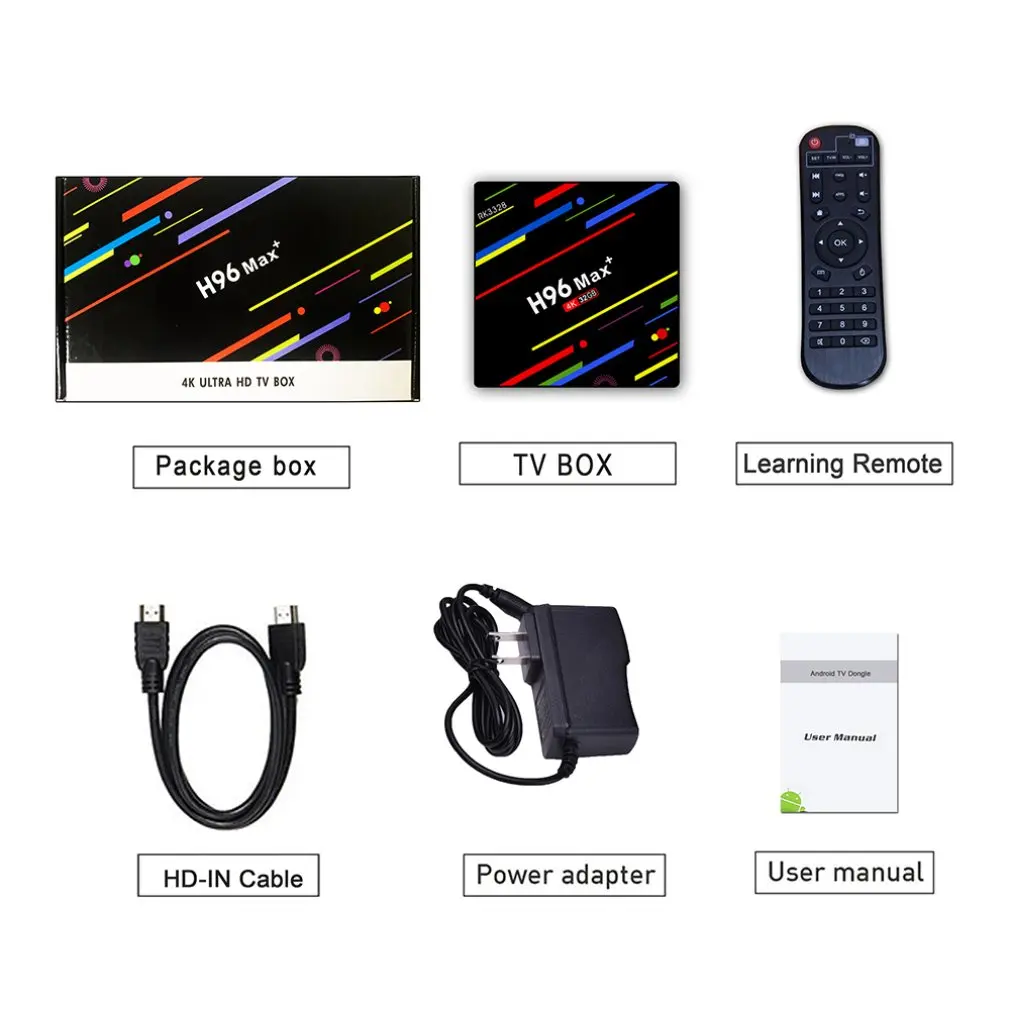 H96 Max+ 4K Intelligent Ultra HD TV Box Android 9.0 Multiple Interfaces Support all TV 2.4G/5G WIFI For Home Theater Games
H96 Max+ 4K Intelligent Ultra HD TV Box Android 9.0 Multiple Interfaces Support all TV 2.4G/5G WIFI For Home Theater Games