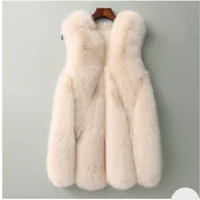 New Fur Vest Women Long Coat Imitation Fox Fur Outerwear Winter Warm Soft Fox Fur Coat Genuine Natural Fur Vest Girl Long Jacket
New Fur Vest Women Long Coat Imitation Fox Fur Outerwear Winter Warm Soft Fox Fur Coat Genuine Natural Fur Vest Girl Long Jacket