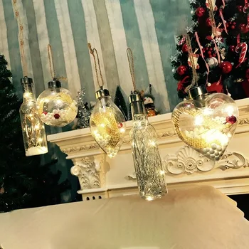 Creative Gift LED Christmas tree chandelier Light Love heart shape/ Bottle shape/spherical for Living room decoration night Lamp
Creative Gift LED Christmas tree chandelier Light Love heart shape/ Bottle shape/spherical for Living room decoration night Lamp