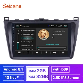 IPS Screen 4G Net DSP ROM 2GB RAM 32GB 2in Android 8.1 Car GPS radio Head Unit Player For Mazda 6 Rui wing 2008 2009 2010 2011
IPS Screen 4G Net DSP ROM 2GB RAM 32GB 2in Android 8.1 Car GPS radio Head Unit Player For Mazda 6 Rui wing 2008 2009 2010 2011