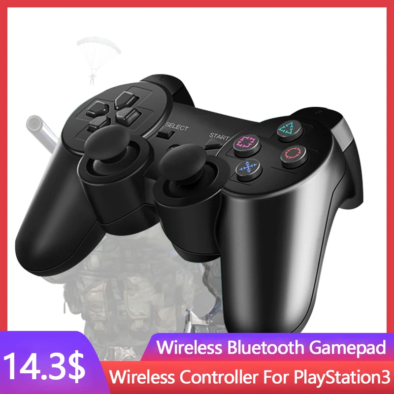 Wireless Bluetooth Gamepad Joystick For PS3 Controller Wireless PS3 Console For Playstation 3 Game Pad Joypad Games Accessories
Wireless Bluetooth Gamepad Joystick For PS3 Controller Wireless PS3 Console For Playstation 3 Game Pad Joypad Games Accessories