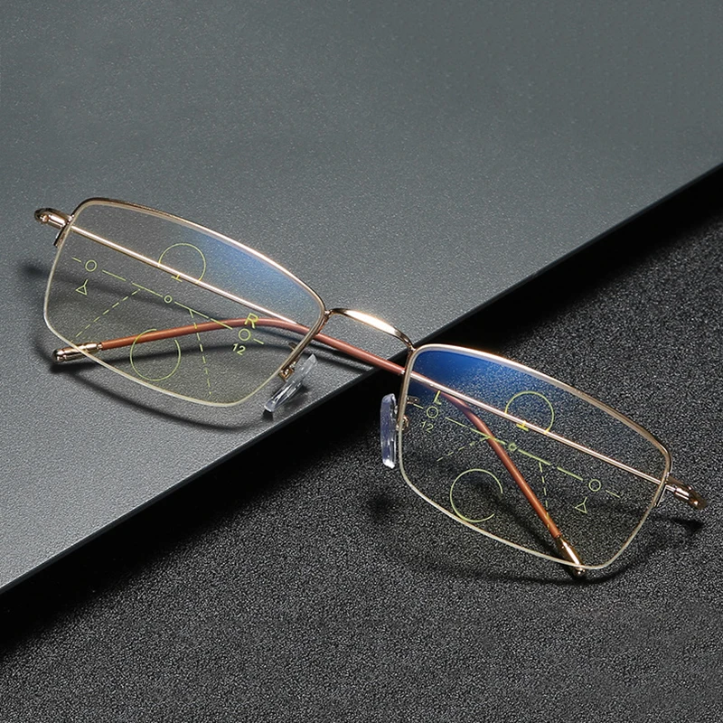 Ultralight Half-rim Square Reading Glasses Anti-blue Wiry Computer Magnifier Black Gold See Near Eyewear Flexible
Ultralight Half-rim Square Reading Glasses Anti-blue Wiry Computer Magnifier Black Gold See Near Eyewear Flexible