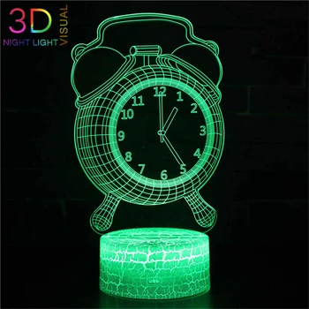 ATOPH LED Night Light The Clock 3D Nightlight 16 Color Changing with Remote Control Children Bedside Lamp
ATOPH LED Night Light The Clock 3D Nightlight 16 Color Changing with Remote Control Children Bedside Lamp