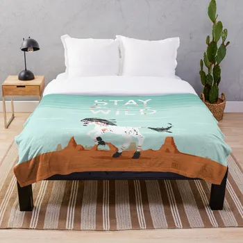 Stay Wild Blanket Wool Flannel Plush Blanket Bedspread For office Sherpa Blanket Couch Quilt Cover Travel 
Stay Wild Blanket Wool Flannel Plush Blanket Bedspread For office Sherpa Blanket Couch Quilt Cover Travel