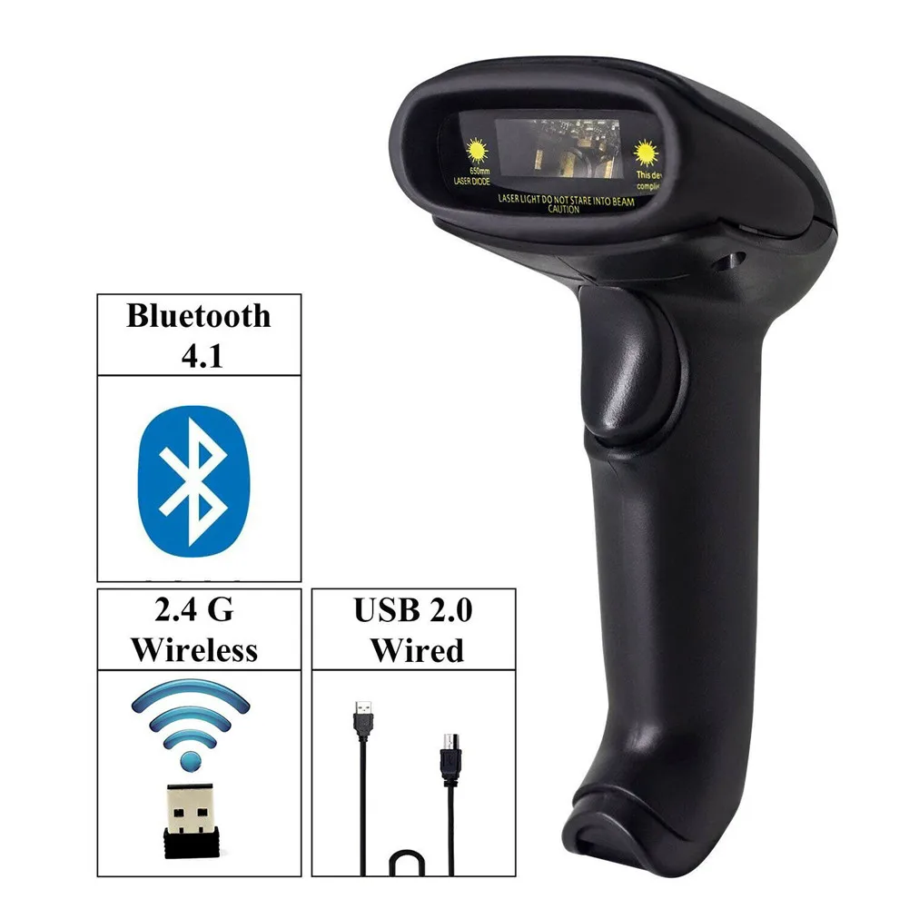 Wireless 1D Barcode Handheld Scanner MJ-2030 Symcode 4GHz Wireless Barcode Reader Wireless Transfer Distance for Pos Terminal
Wireless 1D Barcode Handheld Scanner MJ-2030 Symcode 4GHz Wireless Barcode Reader Wireless Transfer Distance for Pos Terminal