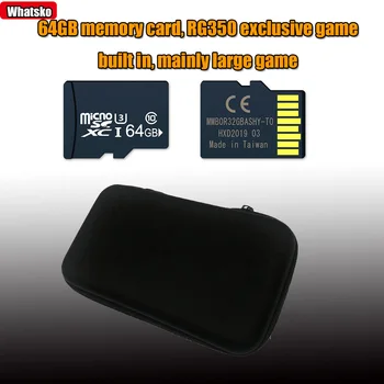 Whtasko Protection Bag for Handheld Retro Game Console RG350 Version Game Player RG350M 14000 Games / 170 PS1 Games TF Card
Whtasko Protection Bag for Handheld Retro Game Console RG350 Version Game Player RG350M 14000 Games / 170 PS1 Games TF Card