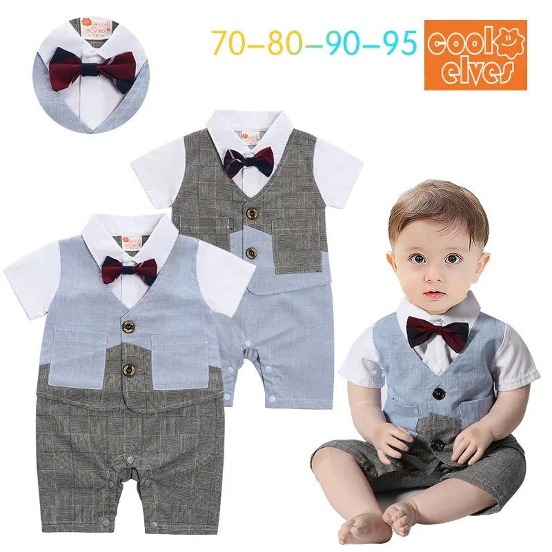 Baby Boy Gentleman Bow Onesie Short Sleeve Crawling Clothes 0-3 a Year of Age BABY'S FIRST Month Service Hundred Days Formal Dre
Baby Boy Gentleman Bow Onesie Short Sleeve Crawling Clothes 0-3 a Year of Age BABY'S FIRST Month Service Hundred Days Formal Dre